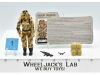 Dusty #1 V1 100% Complete ARAH GI Joe 1985 Action Figure Vintage Hasbro