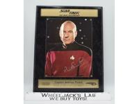 Capt. Jean-Luc Picard Star Trek Next Generation AUTOGRAPHED Plaque #4109 of 5000