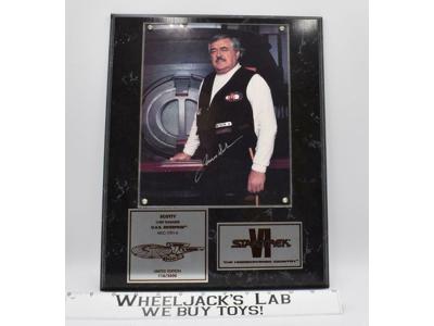 Scotty Star Trek The Undiscovered Country AUTOGRAPHED Plaque 116/2500