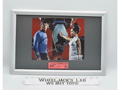 Spock/T'Pring Star Trek Leonard Nimoy/Arlene Martel AUTOGRAPHED 8x10 Picture