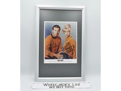 Captain Kirk/Janice Rand Star Trek Shatner/Whitney AUTOGRAPHED 8x10 Picture