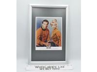 Captain Kirk/Janice Rand Star Trek Shatner/Whitney AUTOGRAPHED 8x10 Picture