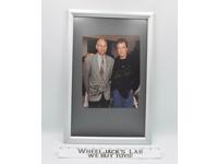 Captains Kirk &amp; Picard Star Trek Stewart &amp; Shatner AUTOGRAPHED 8x10 Picture
