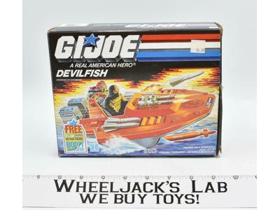 Devilfish Vehicle 100% Complete MIB GI Joe 1985 Action Figure Vintage