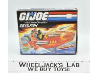 Devilfish Vehicle 100% Complete MIB GI Joe 1985 Action Figure Vintage