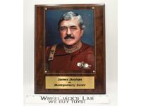 Montgomery Scott Star Trek Original Series AUTOGRAPHED Plaque