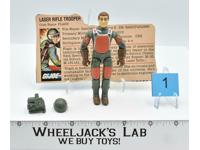 Flash #1 V1.5 Swivel Arm 1983 GI Joe Vintage Hasbro Action Figure