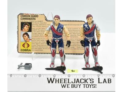 Tomax &amp; Xamot #6 V1 1985 GI Joe Vintage ARAH Hasbro Action Figure