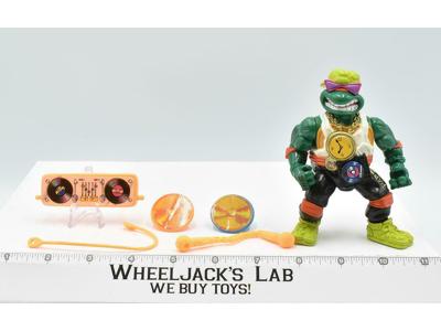 Rappin' Mike #2 100% Complete 1991 TMNT Teenage Mutant Ninja Turtle Playmates