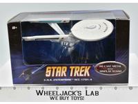 USS Enterprise NCC-1701-A Die-Cast Metal 2008 Mattel Figure W/Display Stand