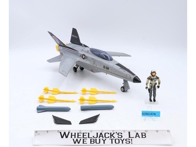 Conquest X-30 W/Slip Stream100% Complete G.I. Joe 1986 Hasbro Vintage Vehicle
