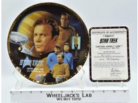 Captain James T. Kirk U.S.S. Enterprise NCC-1701 Plate Star Trek 1994 Enesco