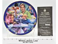 Troubles With Tribbles Orig. Episodes Plate Star Trek 1996 Hamilton Collection