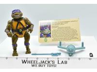 Sewer Swimmin Donatello 100% Complete Teenage Mutant Ninja Turtle 1989 Playmates
