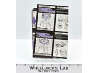 Evil Constructicon GIFT SET Instruction Booklet 1985 G1 Transformers Hasbro