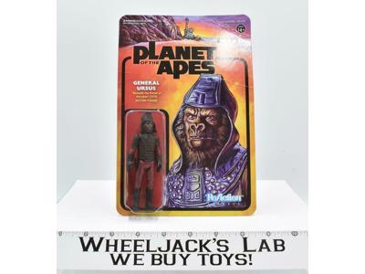 General Ursus Planet of the Apes Super7 Reaction Action Figure 3.75 New MOSC