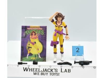 April O'Neil #2 100% Complete Teenage Mutant Ninja Turtles TMNT 1992 Playmates