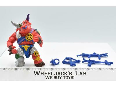 Groundchuck 100% Complete Teenage Mutant Ninja Turtles 1991 Playmates Figure