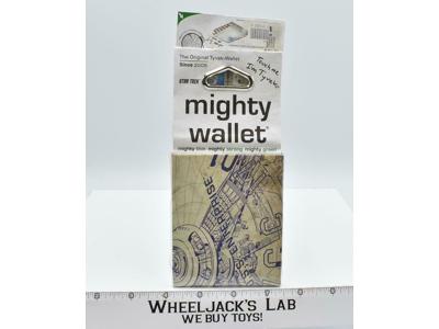USS Enterprise Star Trek Mighty Wallet 2005 Tyvek 100% Recycled Material Wallet