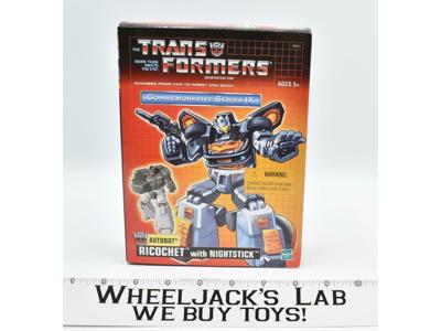 Richochet with Nightstick MIB Commemorative Series Reissue 2004 Hasbro