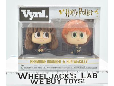 Hermione Granger &amp; Ron Weasley 2 Pack Harry Potter Funko Vynl NEW MISB