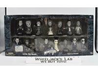 Little Big Heads Silver Screen Edition Universal Monsters 2000 Sideshow NEW MIB