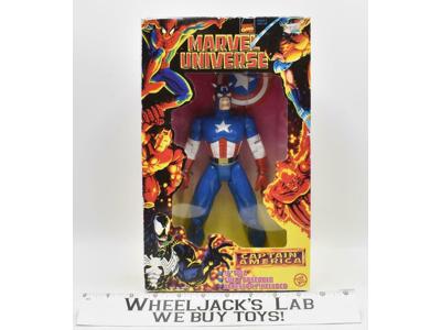 Captain America Marvel Universe Marvel Comics MISB 1997 Toybiz Action Figure