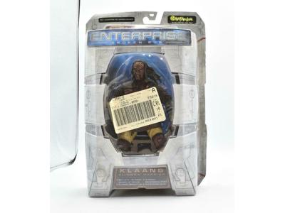 Klaang Klingon Warrior 9" Star Trek Enterprise Broken Bow 2002 MISB Art Asylum