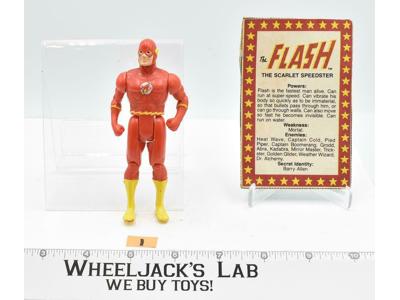 Flash #1 100% Complete Super Powers 1984 Kenner Vintage Action Figure DC Comics