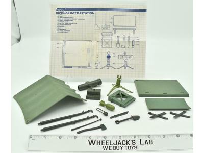 Bivouac Battle Station Playset 100% Complete 1984 GI Joe Hasbro Action Figure