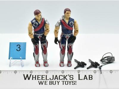 Tomax &amp; Xamot #3 V1 100% Complete 1985 GI Joe Vintage ARAH Hasbro Action Figure
