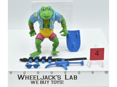 Genghis Frog #4 100% Complete 1989 Teenage Mutant Ninja Turtle Vintage Playmates