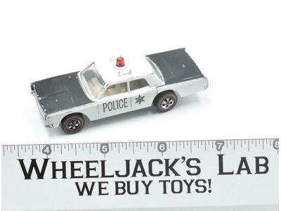 Police Cruiser 1969 Redline Hot Wheels Mattel Vintage Redline RL