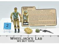 Airborne #2 V1 100% Complete GI Joe 1983 Vintage Hasbro Action Figure ARAH