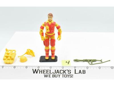 Blowtorch #4 V1 100% Complete 1984 GI Joe Hasbro Vintage Action Figure