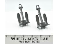 USS Flagg Aircraft  Anchor X2 NO REPRO 1985 GI Joe Vintage