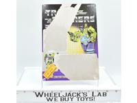 Scavenger Devastator Cardback Vintage 1985 G1 Transformers Action Figure