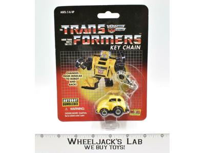 Bumblebee Autobot Keychain Transformers G1 Reissue 2002 Hasbro NEW MOSC
