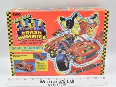 Bash 'N Bomber Car The Incredible Crash Dummies 1992 Tyco NEW SEALED MISB