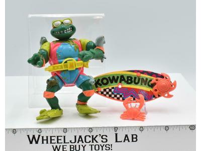 Mike The Sewer Surfer 100% Complete 1990 TMNT Teenage Mutant Ninja Turtle