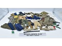 Lot 2 Accessories GI Joe Marx, Mego Pants, Shirts, Tents Vintage