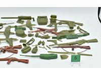 Lot 5 Non-GI Joe 12" Action Figure Weapons Vintage
