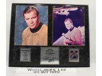 Captain Kirk Star Trek 25th Anniversary AUTOGRAPHED Plaque 19/2500