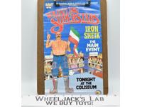 Iron Sheik Original Poster 1980s WWF LJN Wrestling Vintage
