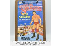 Tito Santana Original Poster 1985 WWF LJN Wrestling Vintage