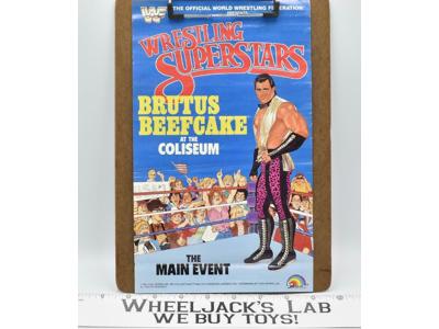 Brutus Beefcake Original Poster 1985 WWF LJN Wrestling Vintage