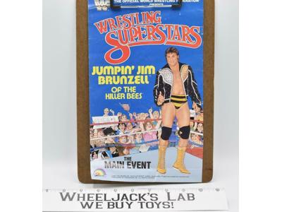 Jumpin Jim Brunzell Original Poster 1986 WWF LJN Wrestling Vintage