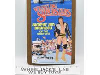Jumpin Jim Brunzell Original Poster 1986 WWF LJN Wrestling Vintage