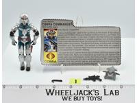 Cobra Commander #1 V3 100% Complete 1987 GI Joe Hasbro Vintage Action Figure