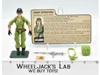 Lady Jaye #2 V1 100% Complete GI Joe 1985 Action Figure Vintage Hasbro